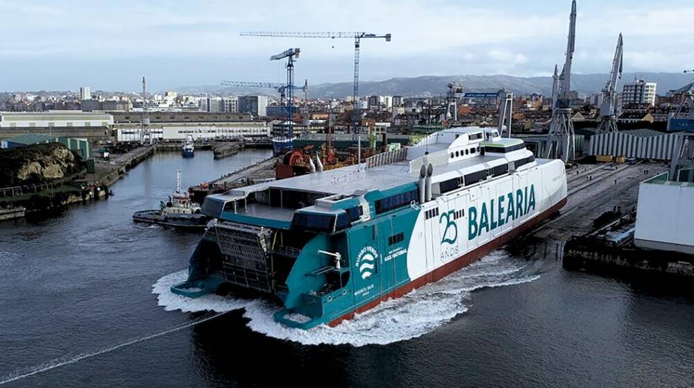Baleària bota su segundo fast ferry propulsado a gas