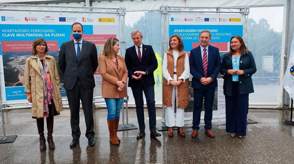 La AP de Vigo y la Xunta inician las obras del apartadero ferroviario de la PLISAN