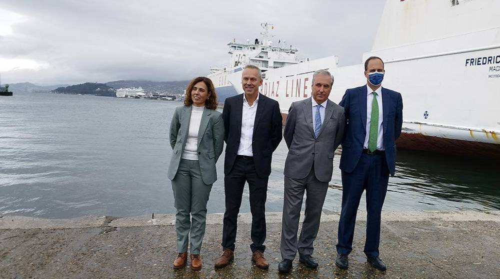 Suardiaz comienza a operar la línea marítima Vigo-Liverpool para Stellantis