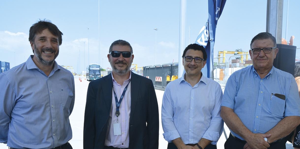 Inauguración servicio ferroviario Valencia-Portugal de CSP Spain