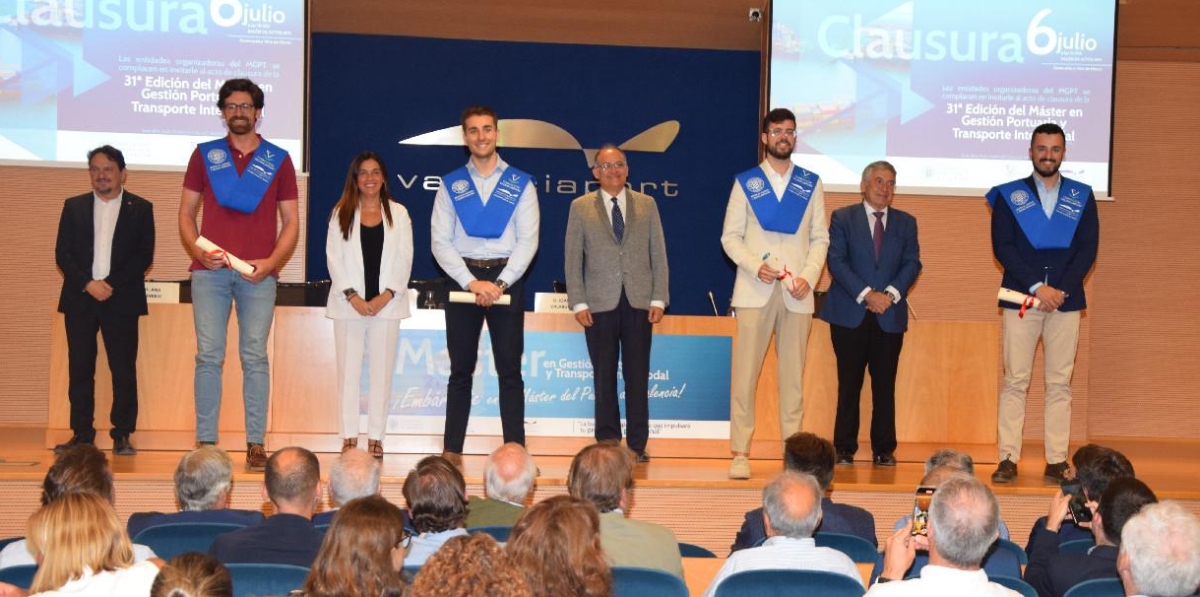 Clausura del XXXI Máster en Gestión Portuaria y Transporte Intermodal de la Fundación Valenciaport