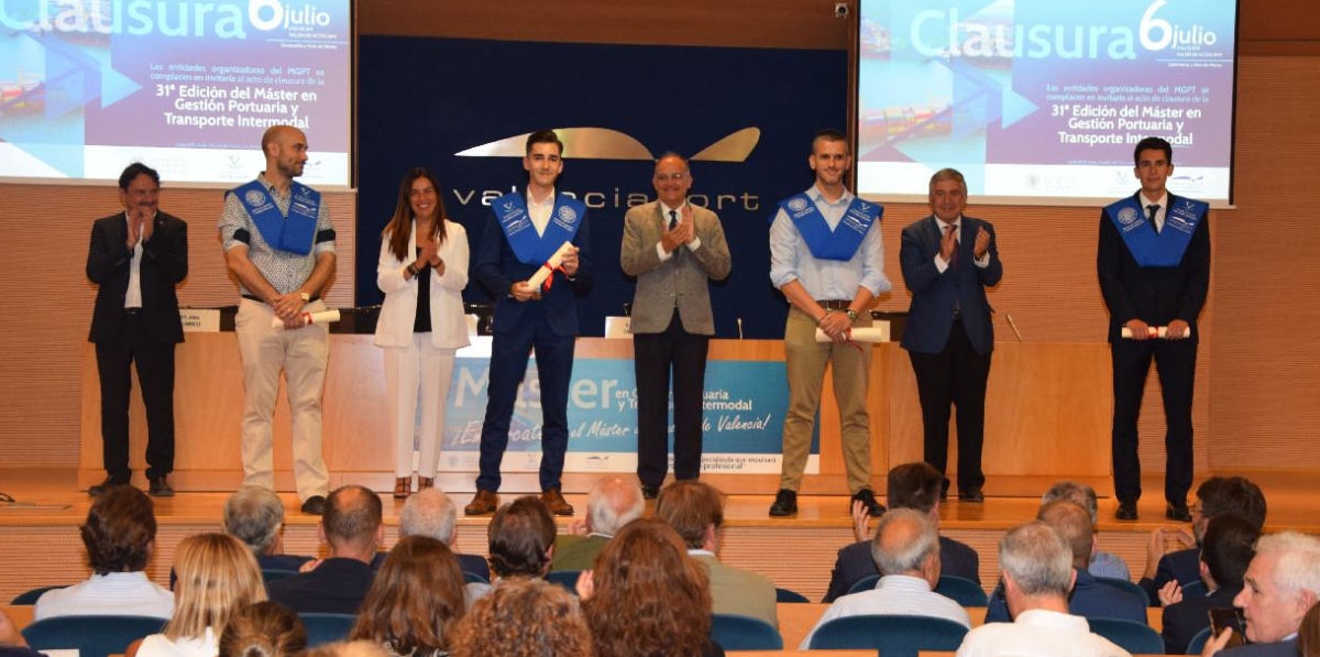 Clausura del XXXI Máster en Gestión Portuaria y Transporte Intermodal de la Fundación Valenciaport