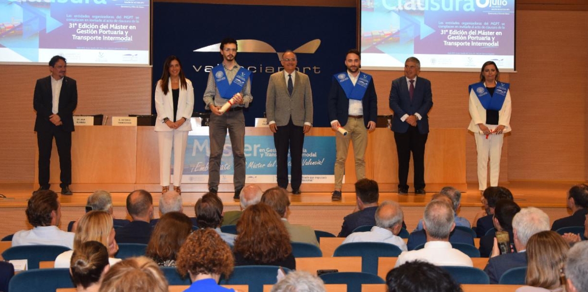 Clausura del XXXI Máster en Gestión Portuaria y Transporte Intermodal de la Fundación Valenciaport