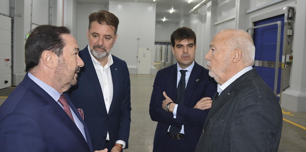 Inauguración de la nueva plataforma logística de Caliche