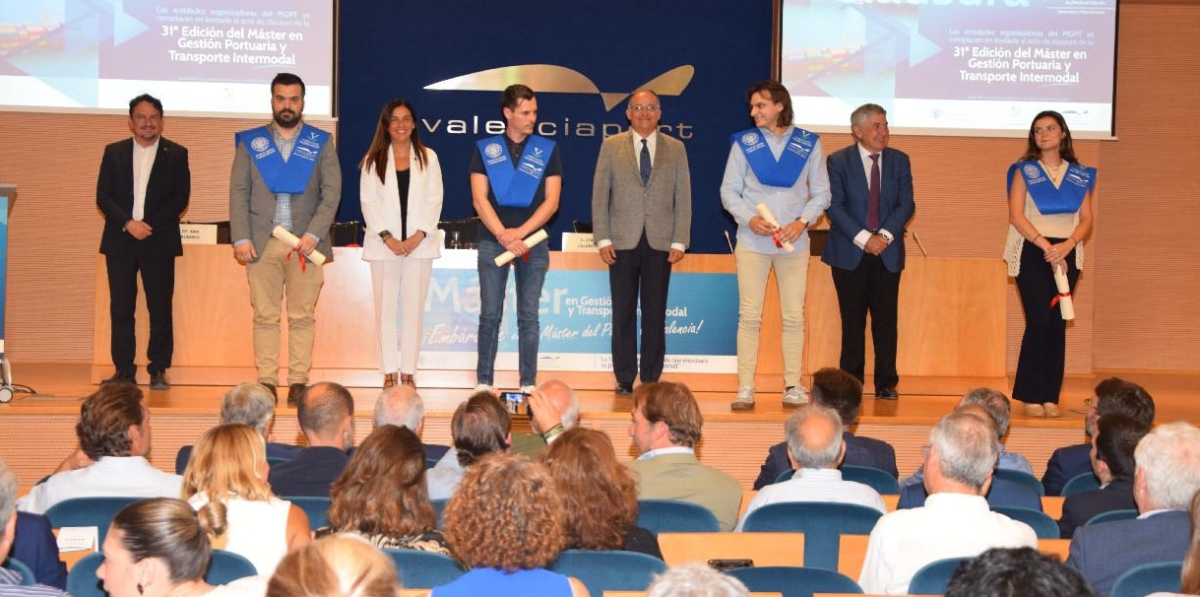 Clausura del XXXI Máster en Gestión Portuaria y Transporte Intermodal de la Fundación Valenciaport