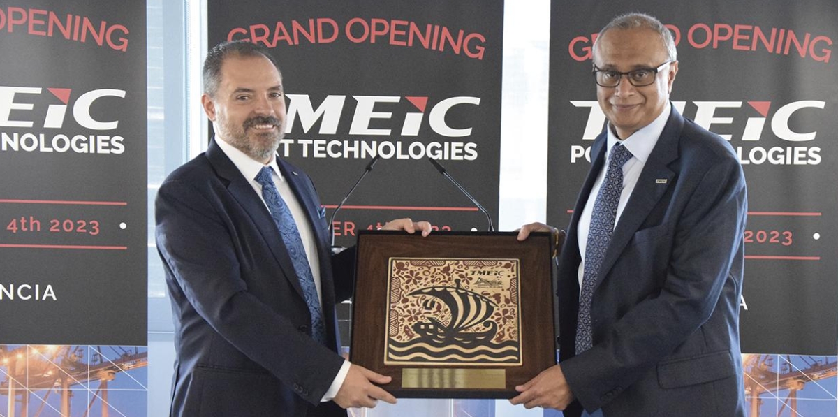 Inauguración de las oficinas de TMEIC Port Technologies en Valencia