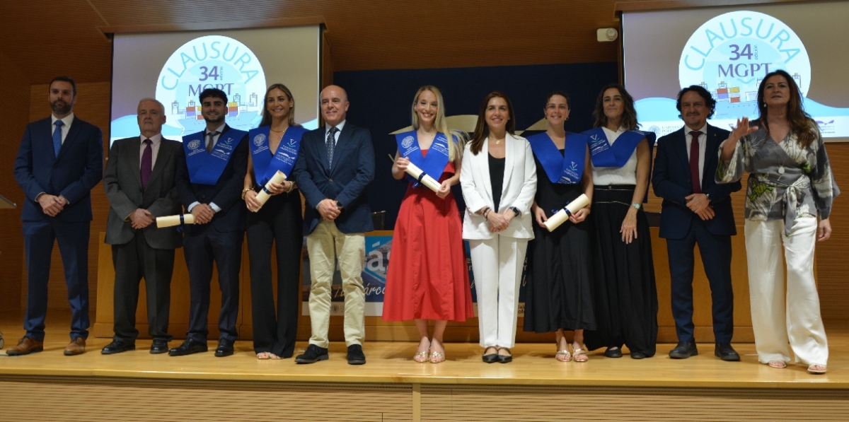 Clausura 34º Máster en Gestión Portuaria y Transporte Intermodal