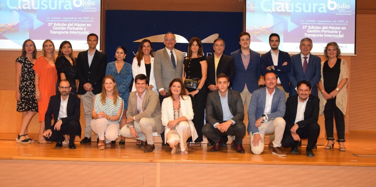 Clausura del XXXI Máster en Gestión Portuaria y Transporte Intermodal de la Fundación Valenciaport