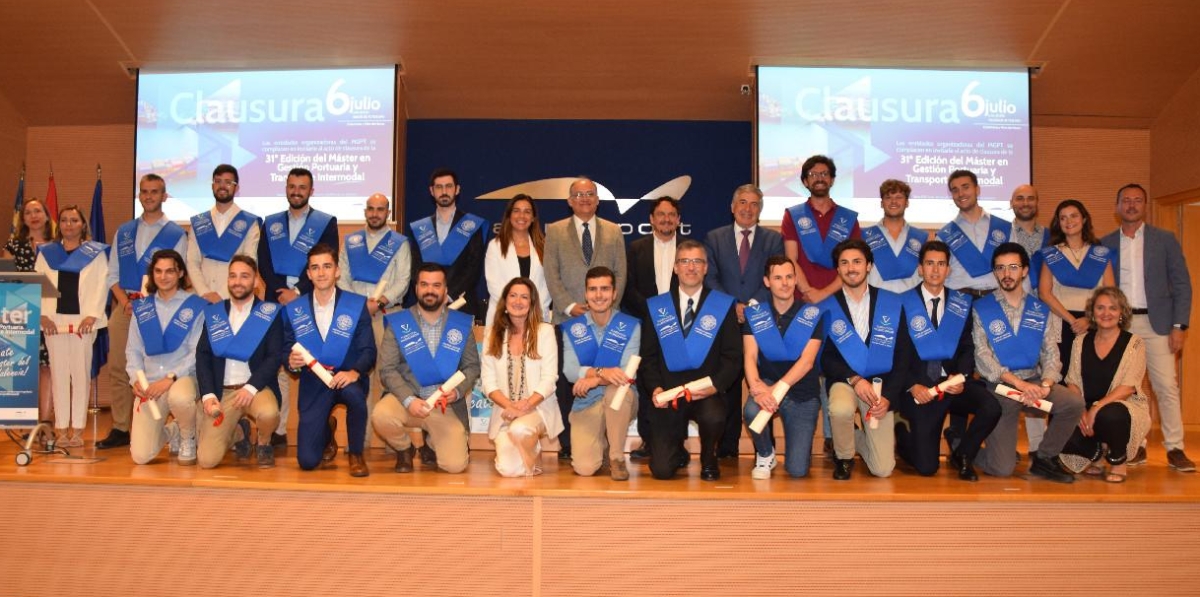 Clausura del XXXI Máster en Gestión Portuaria y Transporte Intermodal de la Fundación Valenciaport