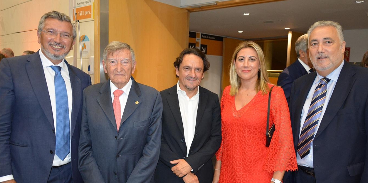 Carlos Prades, Francisco Roca, Antonio Torregrosa, Lorena Ballester y Carlos García. Foto: Raúl Tárrega.