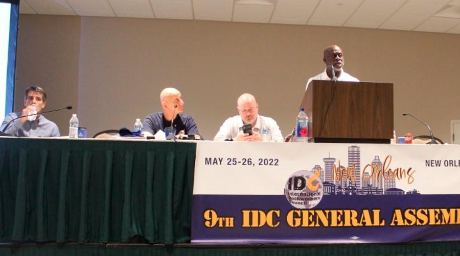 Solidaridad colectiva y defensa de los trabajadores portuarios, claves de la Asamblea General del IDC