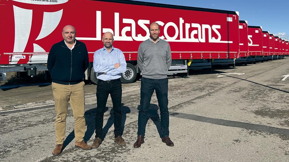 Blascotrans renueva su flota con 35 semirremolques lona de Schmitz Cargobull