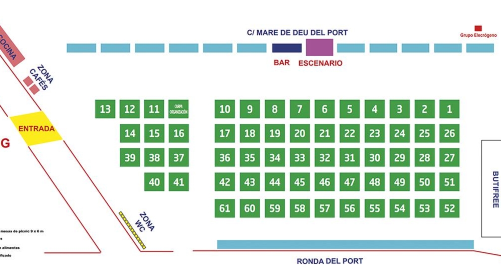 DESCARGA AQUÍ el plano de la XI Fiesta de la Logística de Barcelona