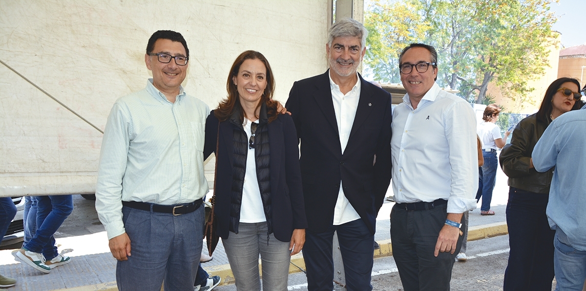 Manuel García, Magda Tatay, Paco Prado y Rubén Ibáñez. Foto J.C.P.