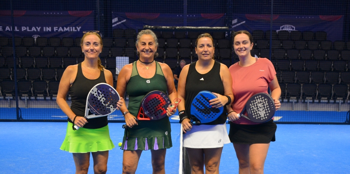 Finalistas del torneo femenino. Foto J.C.P.