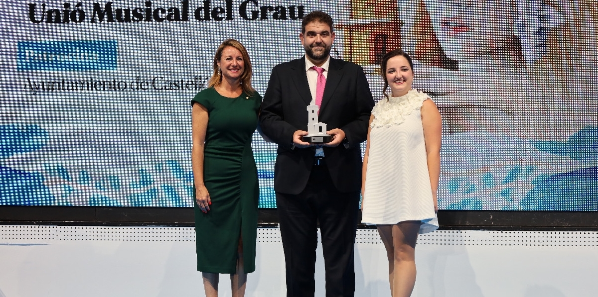 Premio Faro PortCastelló de Cultura: Unión Musical del Grao. Foto R. T.
