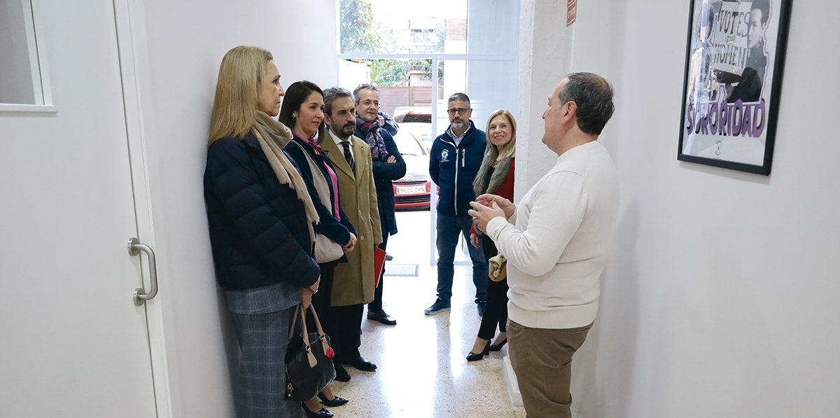 Visita de la Fundación MAPFRE a Coordinadora Solidaria Valencia