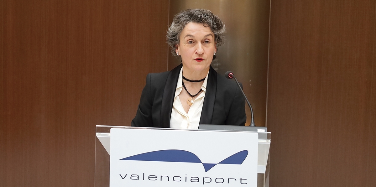 Mar Chao, presidenta de la Autoridad Portuaria de Valencia. Foto R. T.