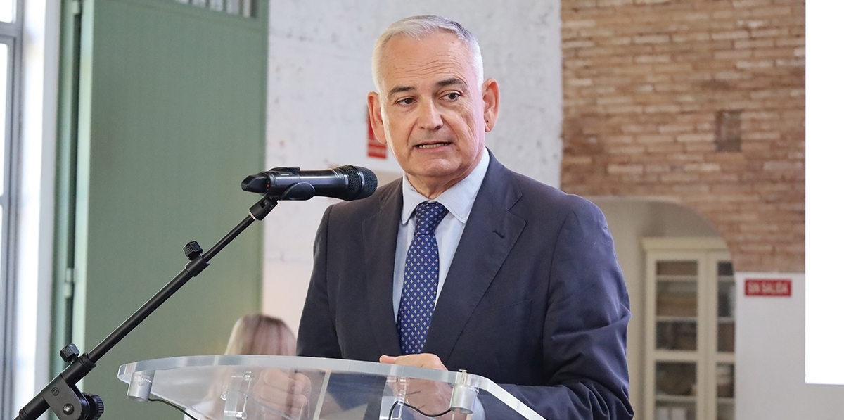 Josep Vicent Boira, comisionado del Gobierno para el Corredor Mediterráneo. Foto R. T.