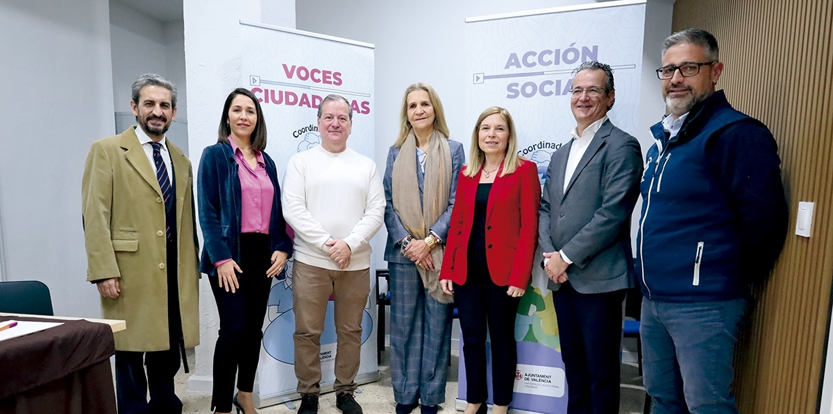 Visita de la Fundación MAPFRE a Coordinadora Solidaria Valencia