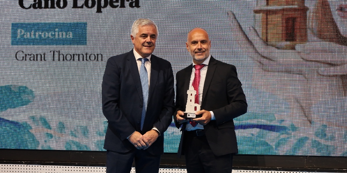 Premio Faro PortCastelló a la Seguridad Laboral: Cano Lopera. Foto R. T.