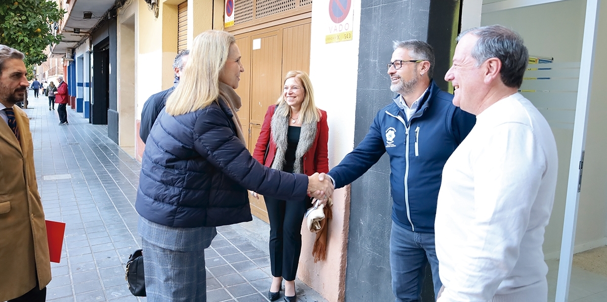 Visita de la Fundación MAPFRE a Coordinadora Solidaria Valencia