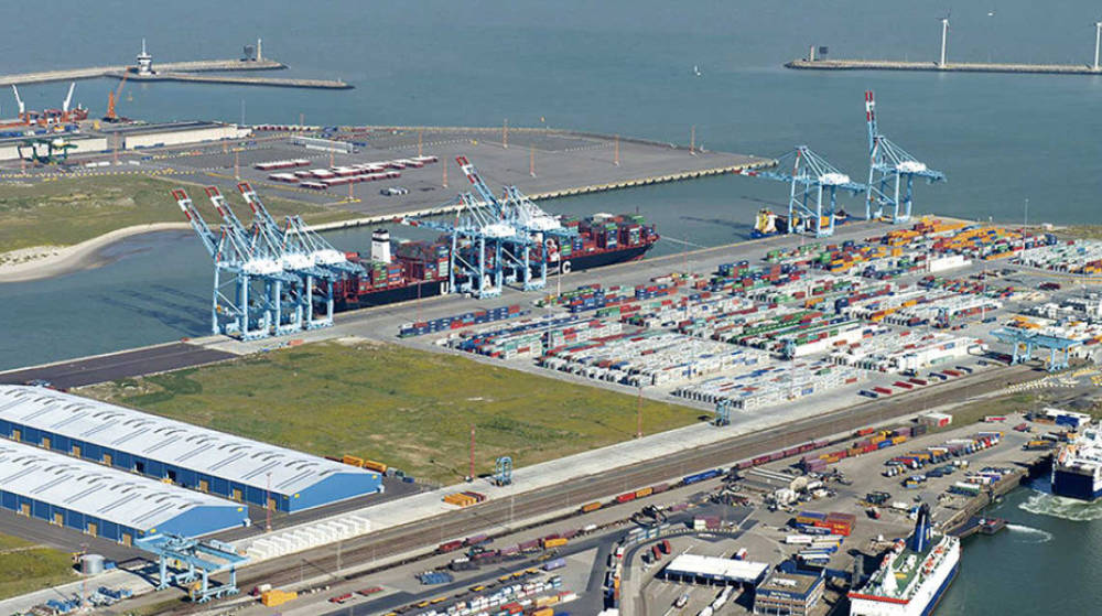 El tr&aacute;fico del Puerto de Zeebrugge alcanz&oacute; 40 millones de toneladas en 2018 y creci&oacute; un 8%