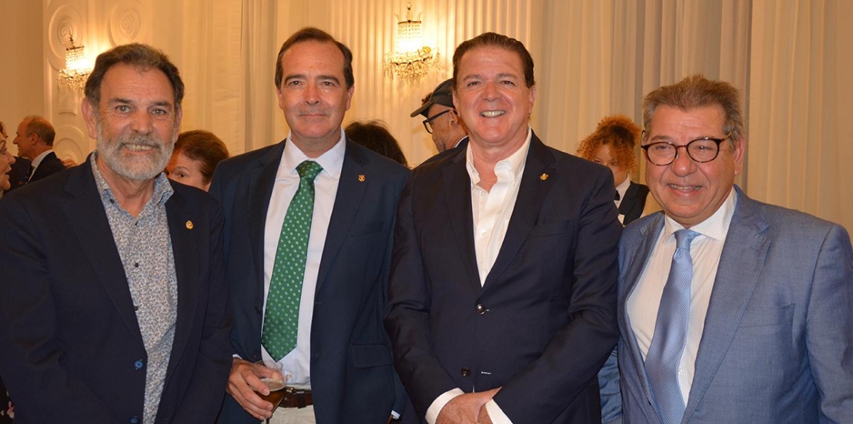 Emilio Guardiola, Felipe Garrigós, Manuel Álvarez e Ignacio Bellés. Foto. Raúl Tárrega.