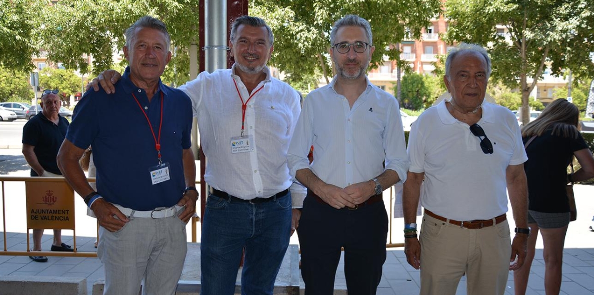 José María Ballester, Carlos Prades, Arcadi España y Rafael Milla. Foto: Raúl Tárrega.