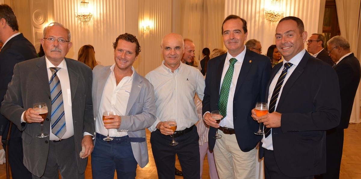 Carlos Boti, Javier Copano, Jesús Carreño, Felipe Garrigós y Ruymán Boti. Foto: Raúl Tárrega.