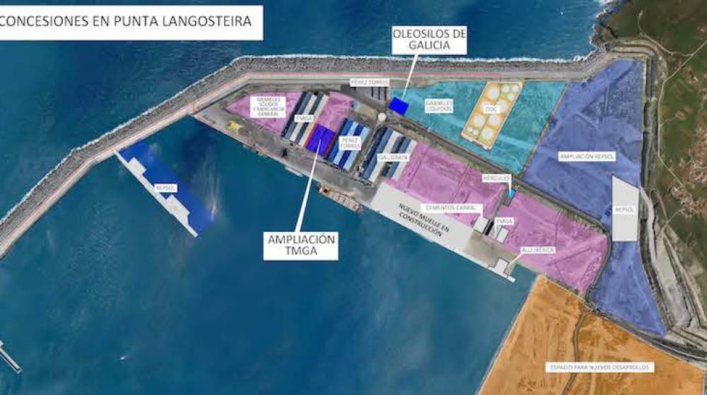 TMGA y Oleosilos de Galicia acometen nuevas inversiones en el puerto exterior de A Coru&ntilde;a