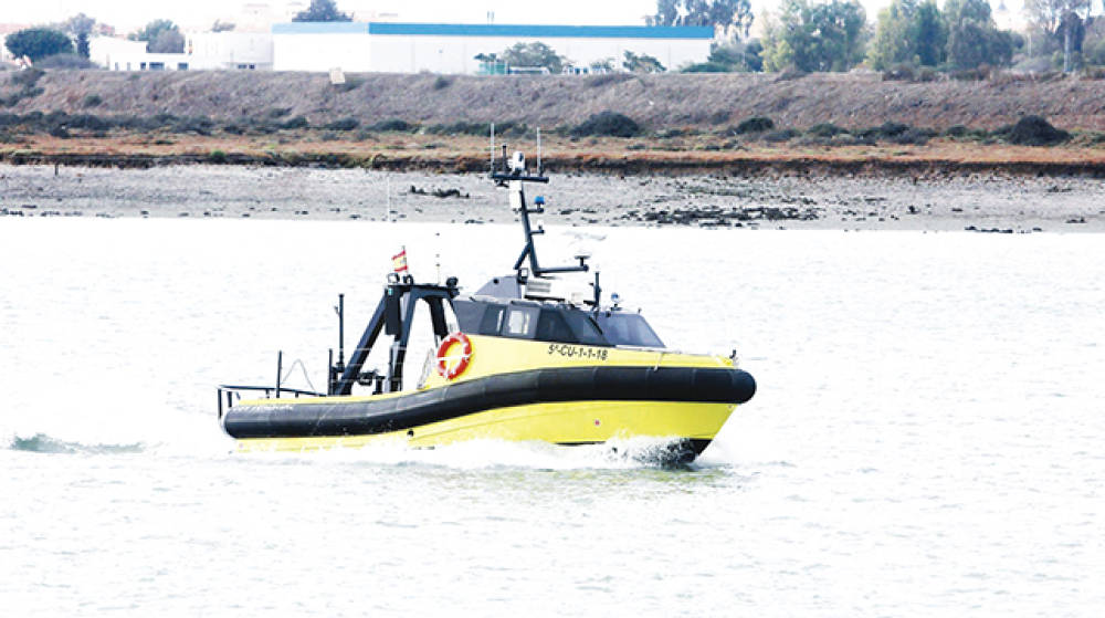 Aister entrega con Navantia al Puerto de Ceuta el primer barco dron que entrar&aacute; en servicio en Espa&ntilde;a