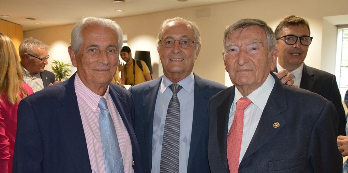Francisco Corell, Vicente Folgado y Francisco Roca Monzó. Foto: Raúl Tárrega.