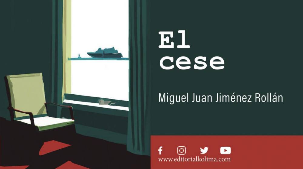 Miguel Jiménez publica su nueva novela, “El cese”