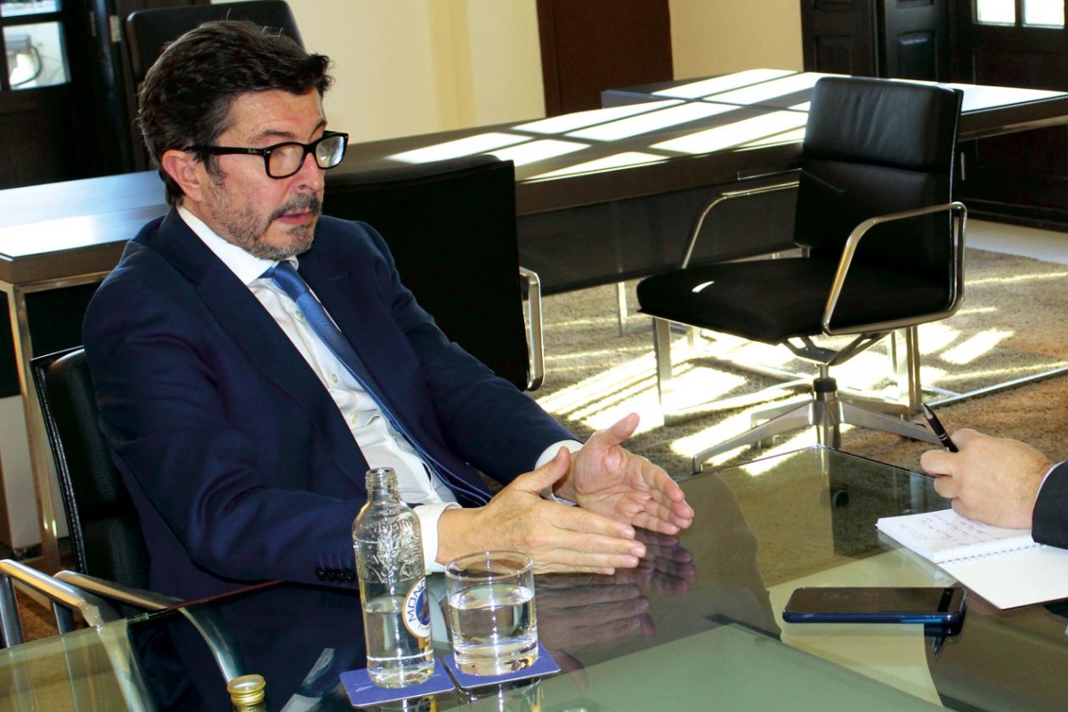 $!“Nos hemos planteado como objetivo estratégico reforzar la visibilización del puerto en sus ciudades”, asegura el presidente de Puertos del Estado.
