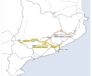 El Govern inicia el proceso para definir la primera fase del Eje Transversal Ferroviario