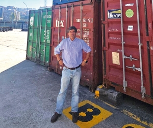 Jorge González-Portela, presidente de ARCE desde mayo, en las instalaciones de Progeco Vigo, de la que es director.