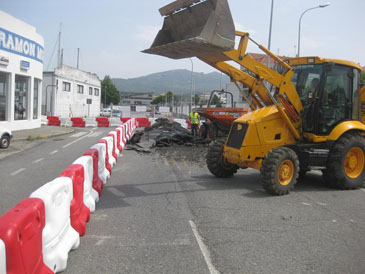 El Puerto de Vilagarcia inicia las obras en el tercer tramo del ferrocarril a Ferrazo Fase 1