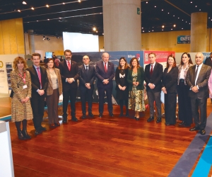 Los representantes empresariales e institucionales mostraron su sintonía en World Maritime Week 2025. Foto J.P.