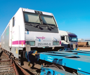 Renfe Mercancías registró en 2024 una cifra de negocio de 167,32 millones de euros. Foto M.J.