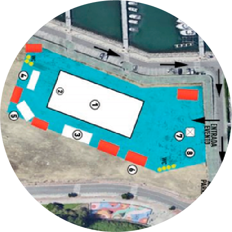 Descarga el plano de la Fiesta de la Logística de Algeciras