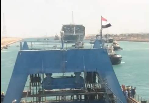 Liberado el Canal de Suez