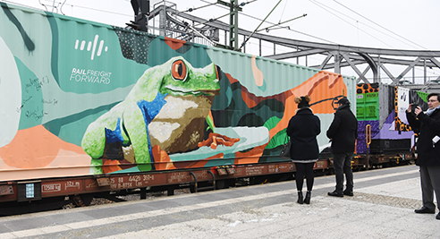 El Tren de No&eacute; llegar&aacute; a Espa&ntilde;a en septiembre para promover el transporte ferroviario de carga