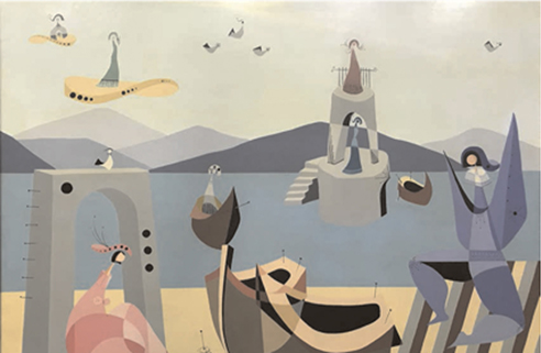 El Puerto de Ferrol inaugura una exposici&oacute;n centrada en el arte figurativo y abstracto