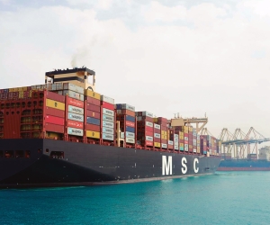 El “MSC Irina”, que en 2023 fue el buque portacontenedores más grande del mundo con una capacidad máxima de 24.346 TEUs, es uno de los más de 5.000 buques con bandera liberiana.