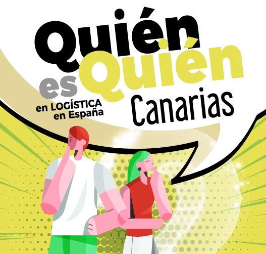Parte de la portada de la nueva guía Quién es Quién en Logística en España – Canarias que ha comenzado a distribuirse hoy.
