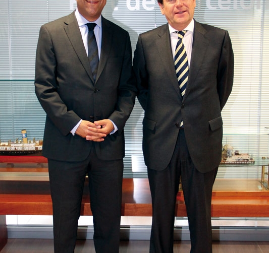 UPM se re&uacute;ne con el Puerto de Barcelona