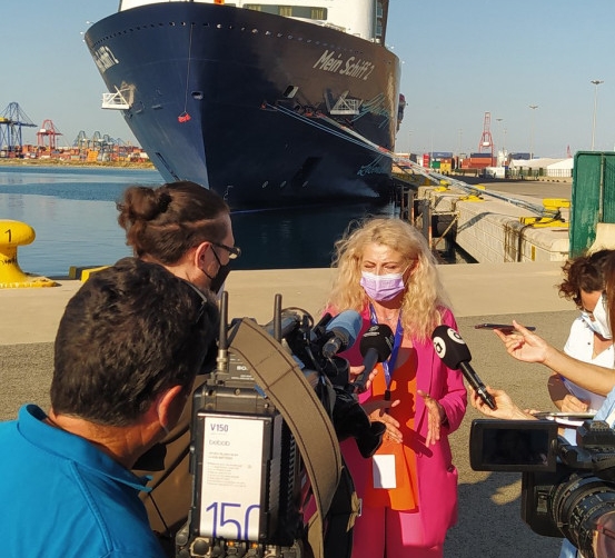 El tr&aacute;fico de cruceros vuelve a Valencia con la seguridad como m&aacute;xima prioridad