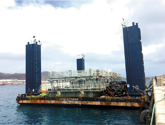 Comienzan a fabricarse los cajones de la D&aacute;rsena de &Aacute;frica y el muelle de Santa Catalina de Las Palmas