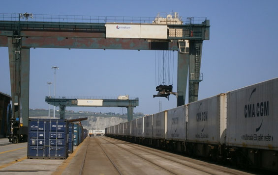 MacAndrews inicia el servicio ferroviario frigor&iacute;fico que une Murcia y el Puerto de Bilbao
